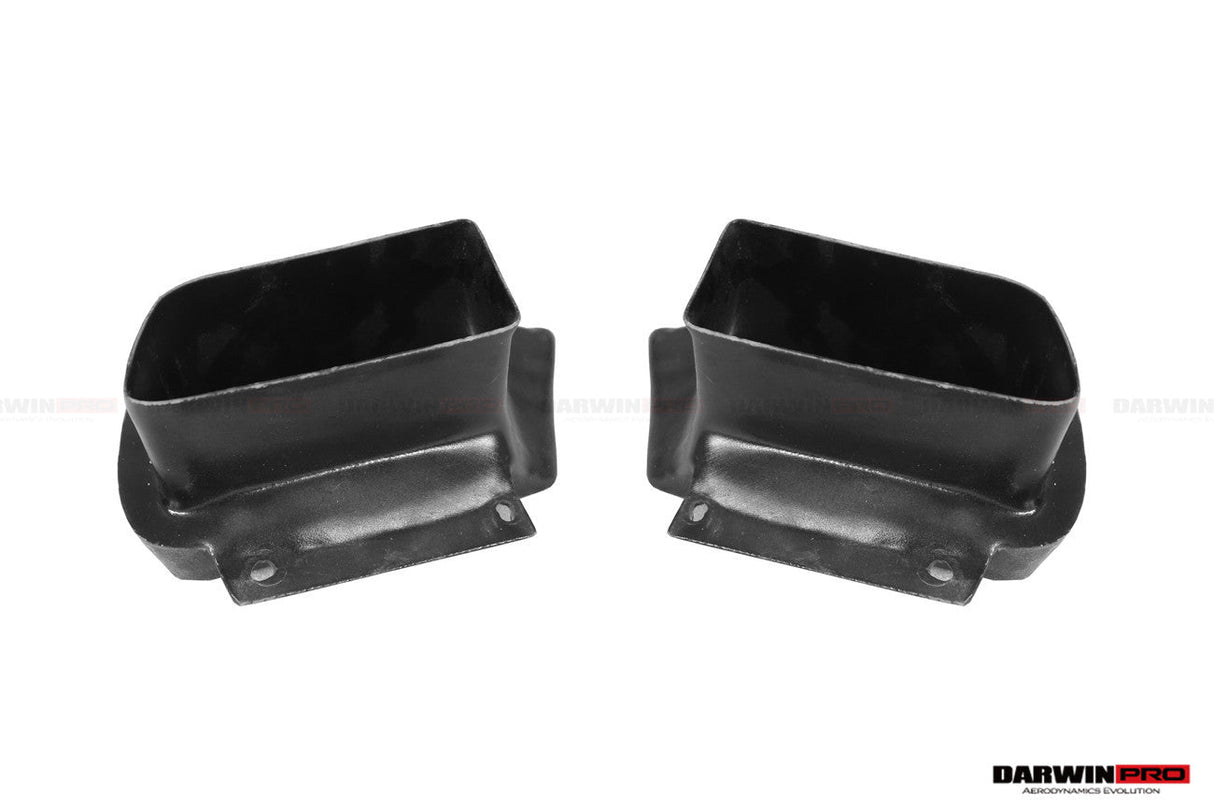 DarwinPRO 2018-2024 Rolls-Royce Cullinan BKSS Style Carbon Fiber Rear Lip Diffuser With Exhaust tips