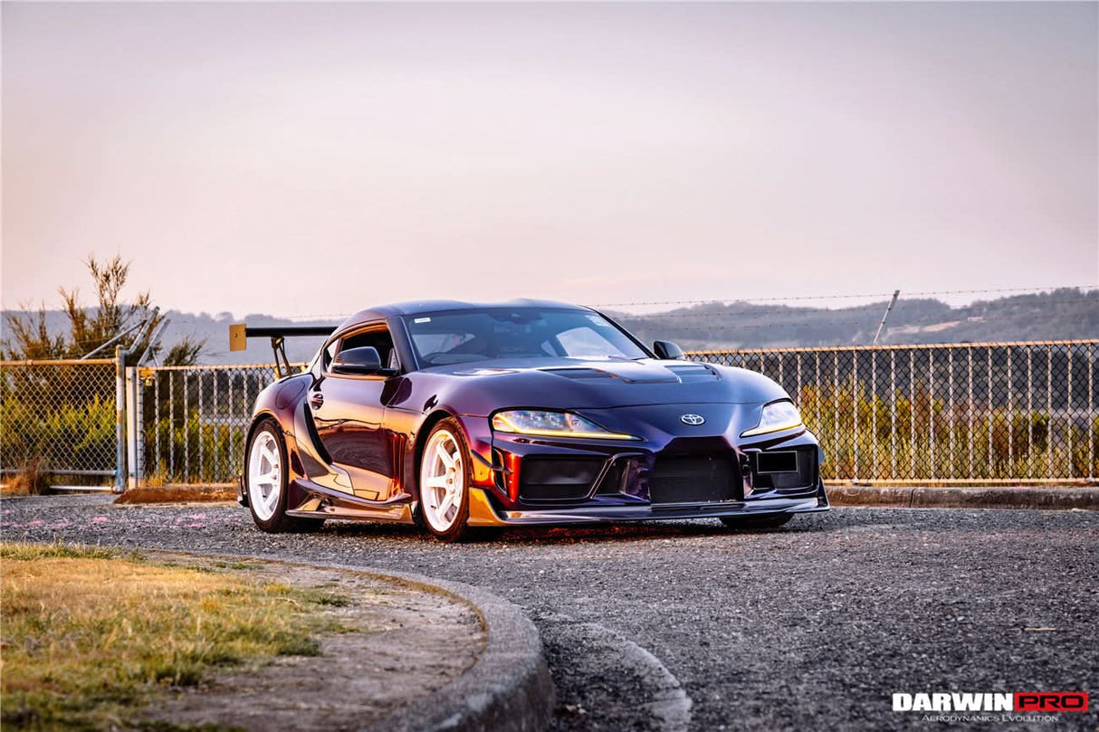 2019-UP Toyota GR Supra (J29 & DB) A90 A91 BKSSII Style Part Carbon Fiber Side Skirts & Fender