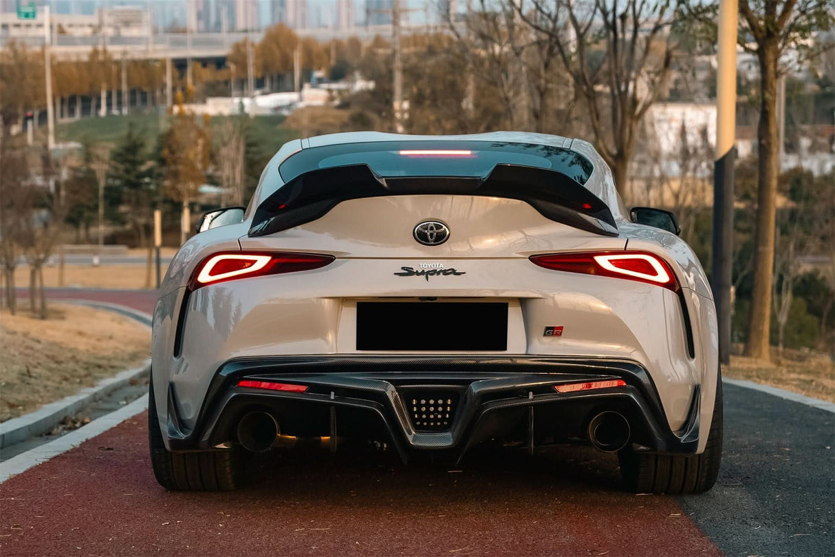 DarwinPRO 2019-2025 Toyota GR Supra (J29 & DB) A90 A91 BKSS2 Style Carbon Fiber Trunk Spoiler