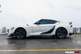 2019-UP Toyota GR Supra (J29 & DB) A90 A91 OEM Style Carbon Fiber Door Penal Garnish Trim Replacement