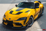 2019-UP Toyota GR Supra (J29 & DB) A90 A91 BKSS Style Carbon Fiber Front Canards