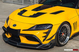 2019-UP Toyota GR Supra (J29 & DB) A90 A91 BKSS Style Carbon Fiber Front Canards