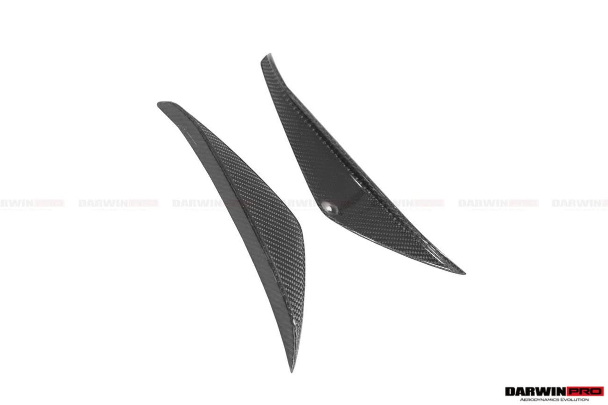 2019-UP Toyota GR Supra (J29 & DB) A90 A91 BKSS Style Carbon Fiber Front Canards