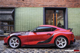 2019-UP Toyota GR Supra (J29 & DB) A90 A91 BKSS Style Carbon Fiber Trunk Spoiler with LED Light