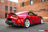 2019-UP Toyota GR Supra (J29 & DB) A90 A91 BKSS Style Carbon Fiber Trunk Spoiler with LED Light