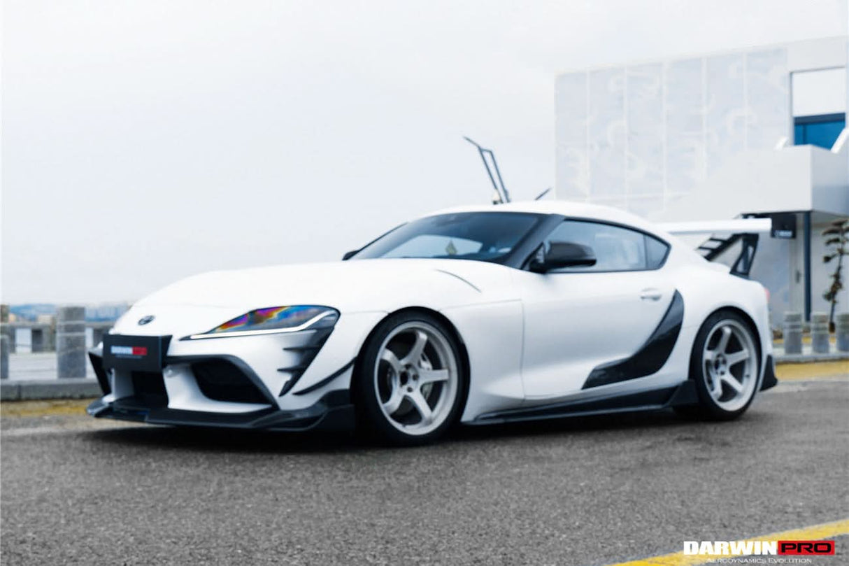 2019-UP Toyota GR Supra (J29 & DB) A90 A91 BKSS Style Carbon Fiber Front Bumper Vents