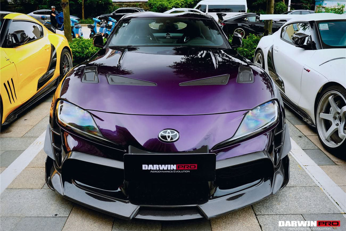 2019-UP Toyota GR Supra (J29 DB) A90 A91 BKSS Style Carbon Fiber Hood