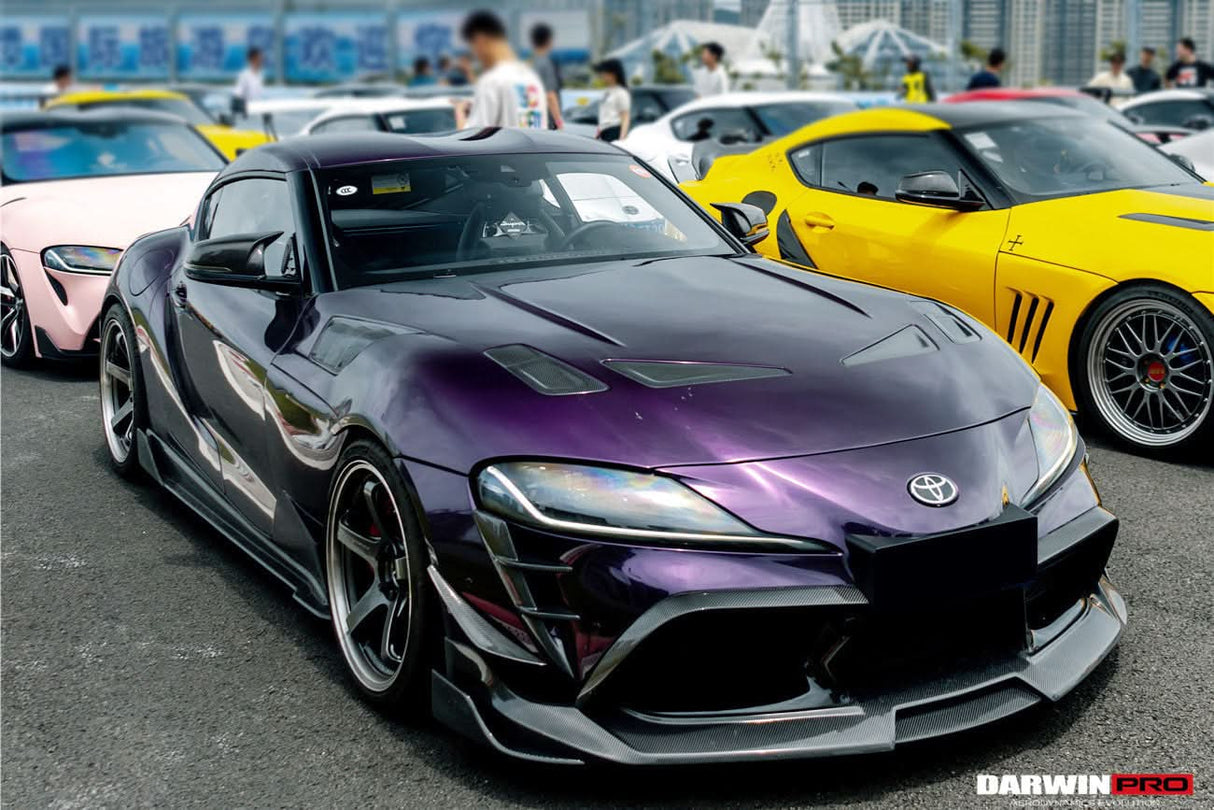 2019-UP Toyota GR Supra (J29 DB) A90 A91 BKSS Style Carbon Fiber Hood