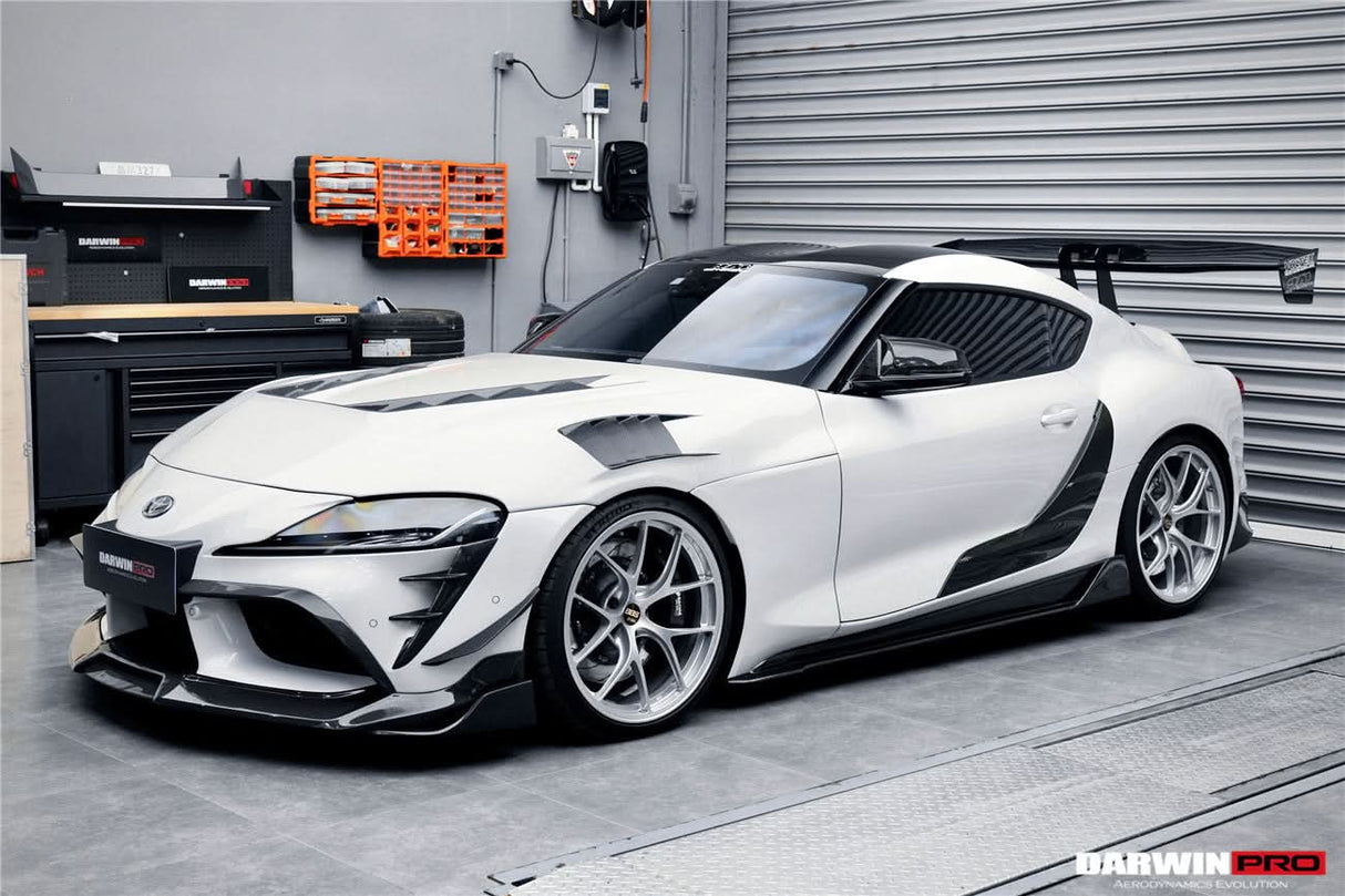 2019-UP Toyota GR Supra (J29 & DB) A90 A91 BKSS Style Carbon Fiber Side Skirts