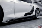 2019-UP Toyota GR Supra (J29 & DB) A90 A91 BKSS Style Carbon Fiber Side Skirts