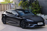 2017-2026 Tesla Model 3 IMP Performance Carbon Fiber Side Skirts With Under Board | Fits Model 3, Model 3 Highland RWD AWD, Performance