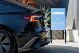 2024-2026 Tesla Model 3 Highland RWD AWD PERFORMANCE Carbon Fiber IMP Design Rear Diffuser