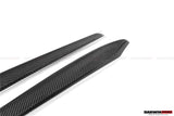 2020-2023 Tesla Model 3 Y OEM Style Autoclave Carbon Fiber Door Trim Interior Replacement