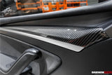 2020-2023 Tesla Model 3 Y OEM Style Autoclave Carbon Fiber Door Trim Interior Replacement
