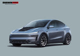 2025-UP Tesla Model Y Refresh OX Style Autoclave Carbon Fiber Daytime Running Light Cover