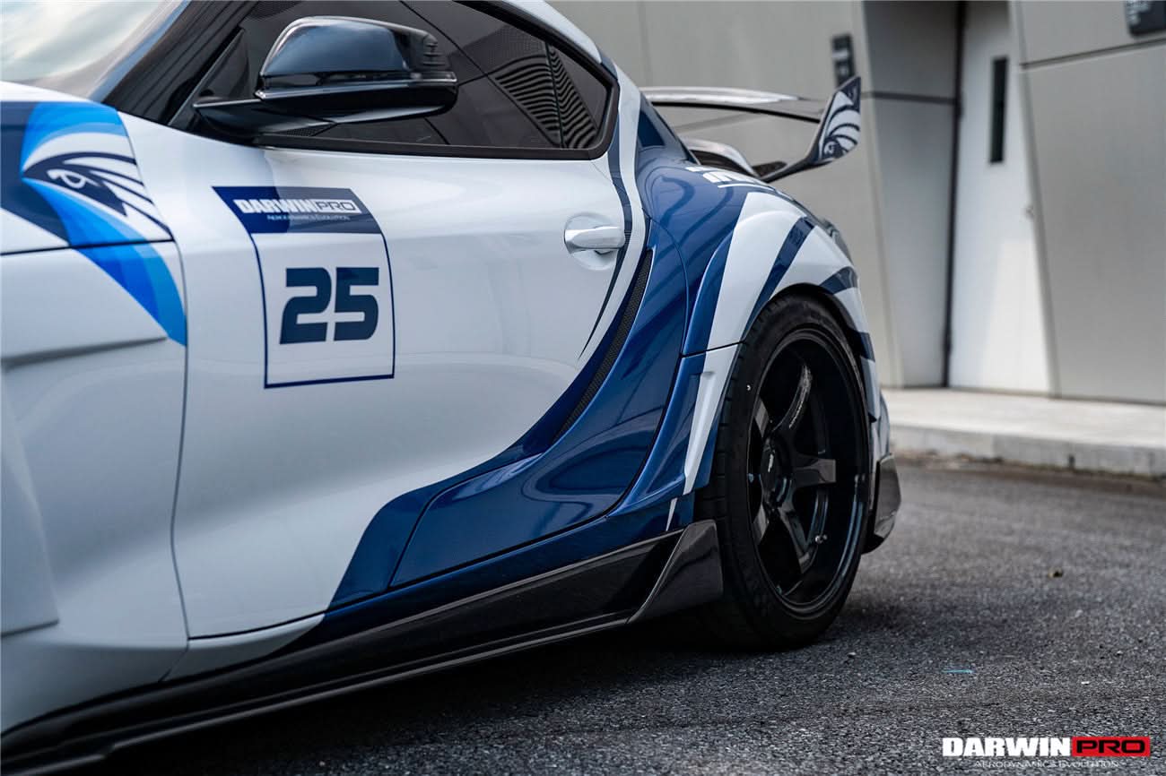 2019-UP Toyota GR Supra (J29 & DB) A90 A91 BKSSII Style Part Carbon Fiber Full Wide Body Kit