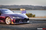 2019-UP Toyota GR Supra (J29 & DB) A90 A91 BKSSII Style Partial Carbon Fiber Front Bumper