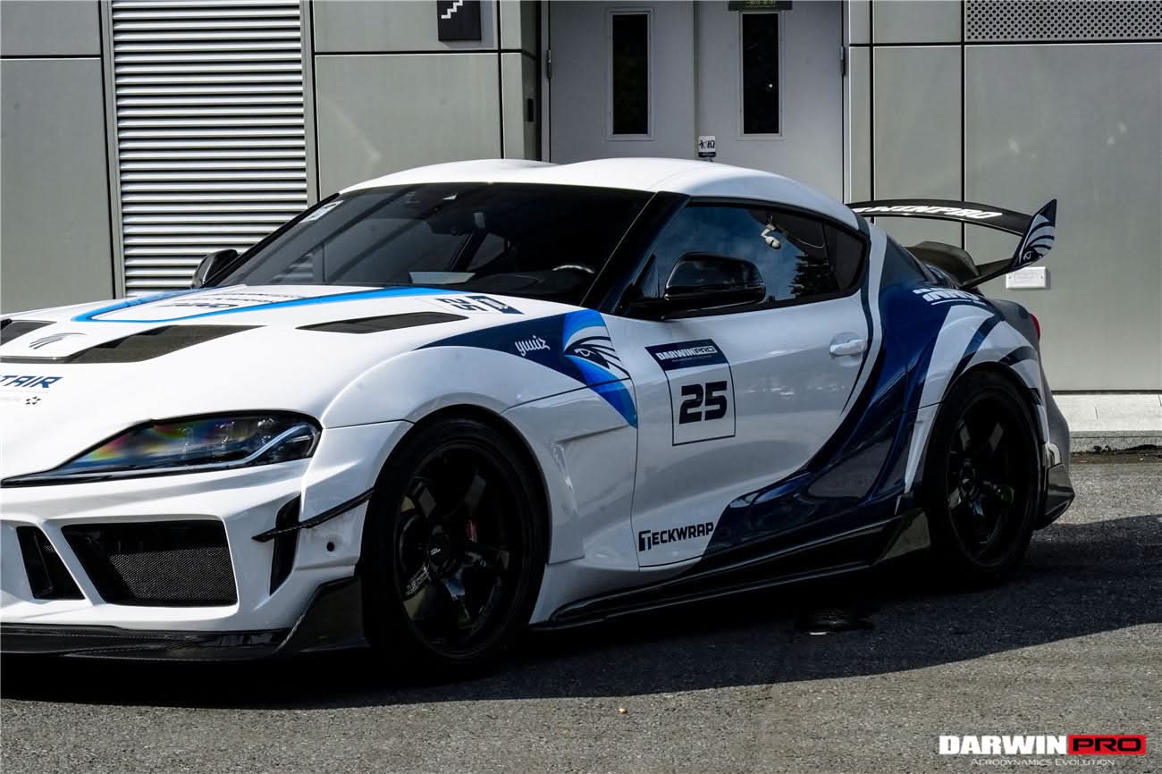 2019-UP Toyota GR Supra (J29 & DB) A90 A91 BKSSII Style Part Carbon Fiber Full Wide Body Kit