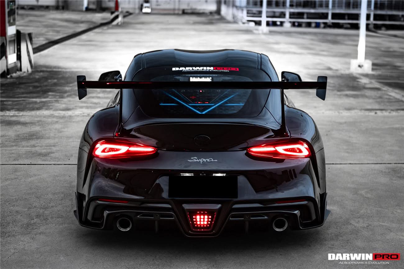 2019-UP Toyota GR Supra (J29 & DB) A90 A91 BKSS Style Part Carbon Fiber Rear Bumper