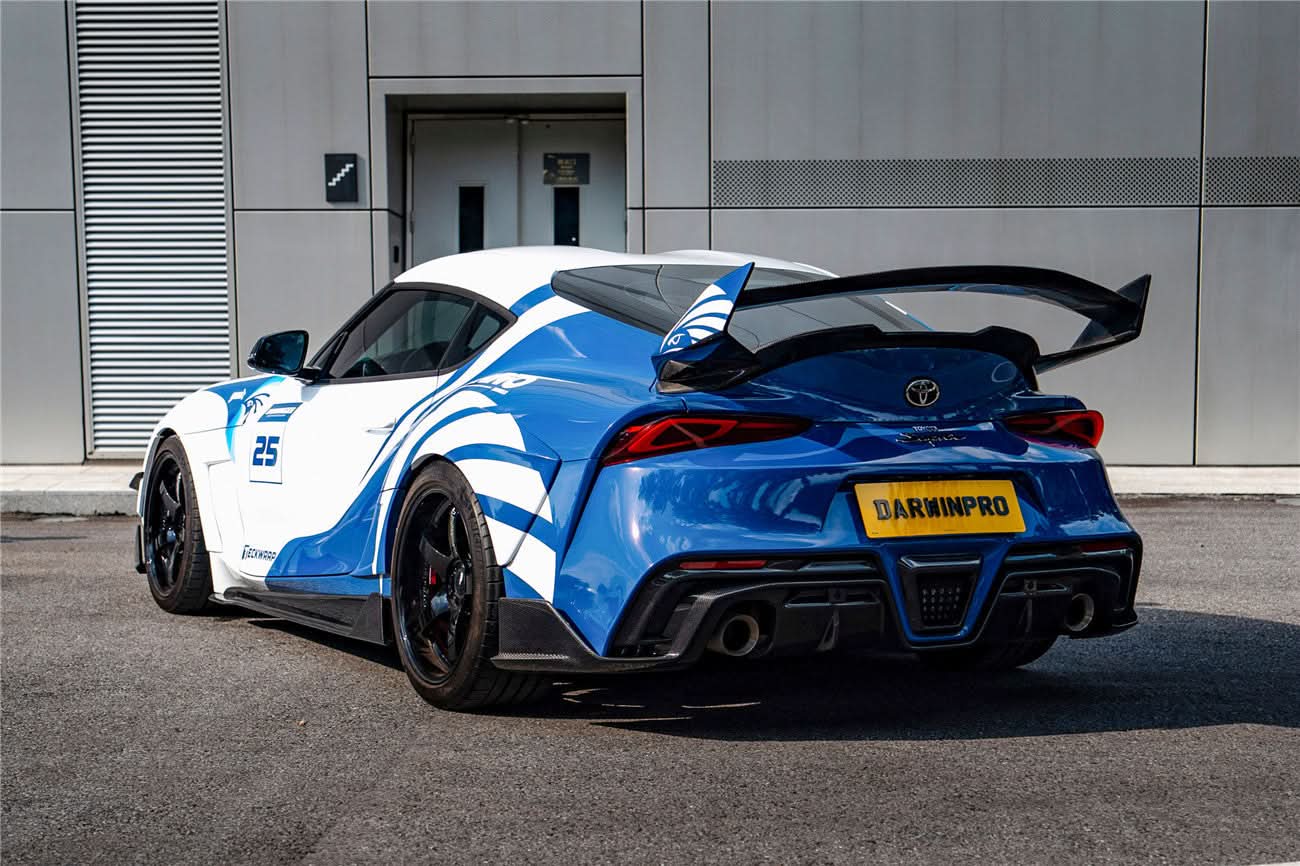 2019-UP Toyota GR Supra (J29 & DB) A90 A91 BKSSII Style Part Carbon Fiber Full Wide Body Kit