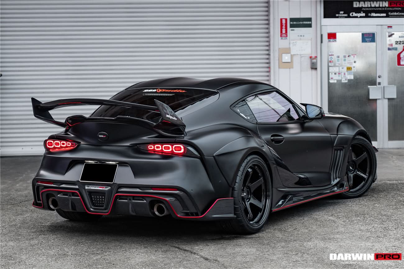 2019-UP Toyota GR Supra (J29 DB) A90 A91 BKSSII Style Carbon Fiber Wing