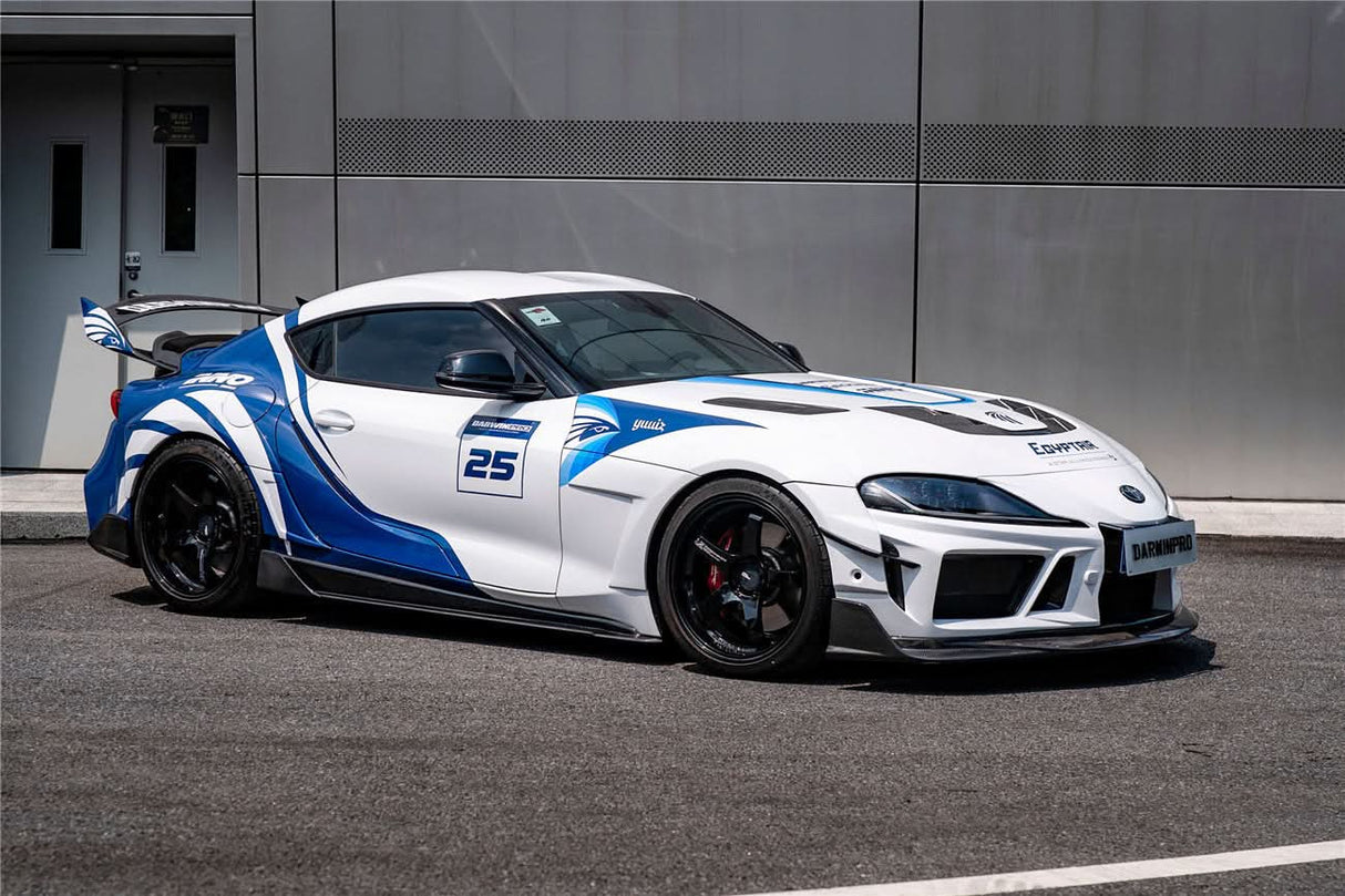 2019-UP Toyota GR Supra (J29 & DB) A90 A91 BKSSII Style Part Carbon Fiber Full Wide Body Kit