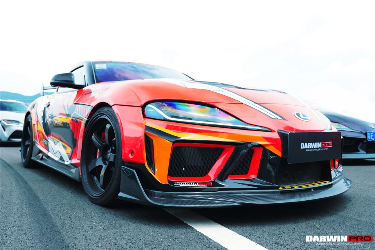 2019-UP Toyota GR Supra (J29 & DB) A90 A91 BKSSII Style Part Carbon Fiber Full Wide Body Kit