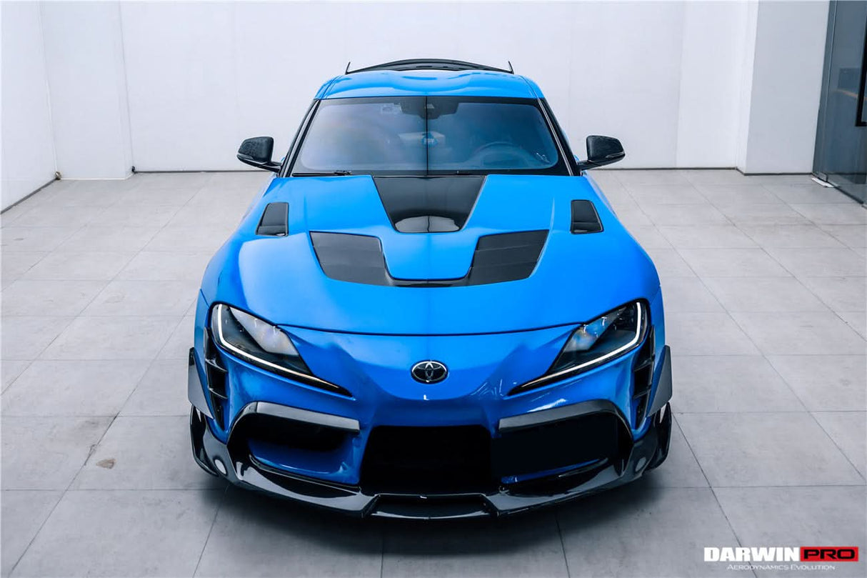 2019-UP Toyota GR Supra (J29 DB) A90 A91 BKSSII Style Carbon Fiber Hood