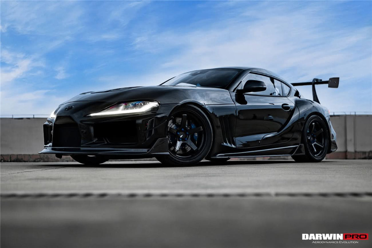 2019-UP Toyota GR Supra (J29 & DB) A90 A91 BKSSII Style Partial Carbon Fiber Front Bumper