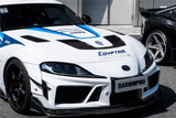 2019-UP Toyota GR Supra (J29 & DB) A90 A91 BKSSII Style Partial Carbon Fiber Front Bumper
