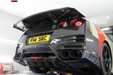 Nissan GTR R35 2008+ Autoclave Carbon Fiber R1-D Drag Spoiler Wing - DarwinPRO X 4SRC