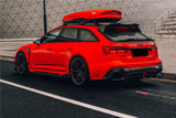 DarwinPRO 2019-UP Audi RS6 Avant C8 & RS7 Quattro BKSS Style Rear Diffuser