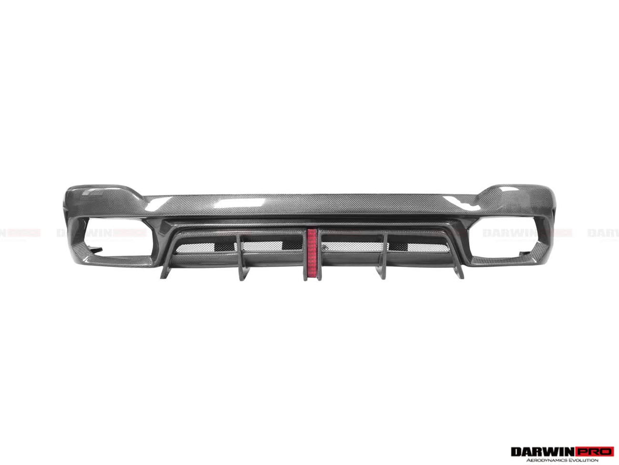 DarwinPRO 2019-UP Audi RS6 Avant C8 & RS7 Quattro BKSS Style Rear Diffuser