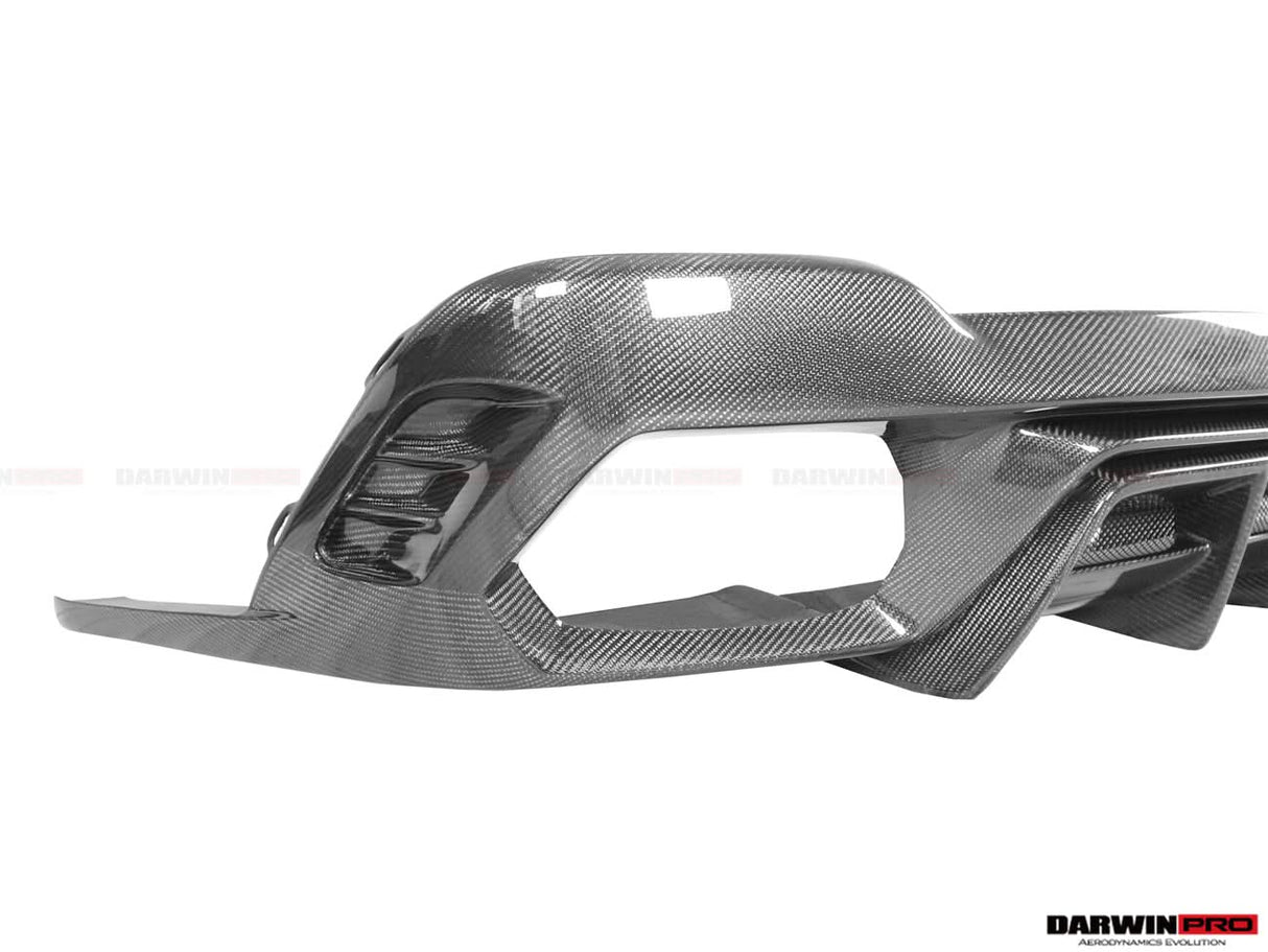 DarwinPRO 2019-UP Audi RS6 Avant C8 & RS7 Quattro BKSS Style Rear Diffuser