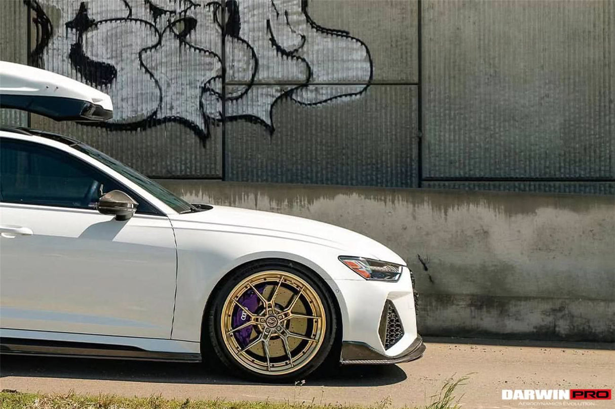 DarwinPRO 2019-UP Audi RS6 Avant C8 & RS7 Quattro BKSS Style Front Lip