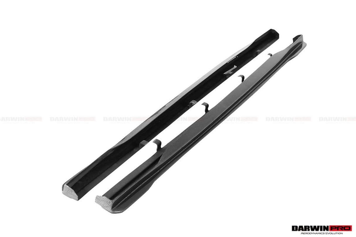 DarwinPRO 2019-UP Audi RS6 Avant C8 & RS7 Quattro BKSS Style Side Skirts