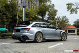 DarwinPRO 2019-UP Audi RS6 Avant C8 & RS7 Quattro IMP Performance Side Skirts Under Board