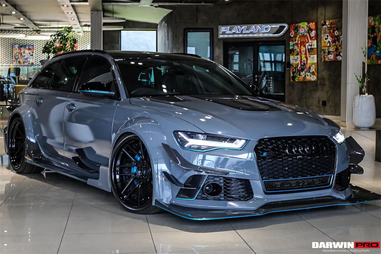 2013-2018 Audi RS6 Avant Bkss Style Wide Body Full Body Kit