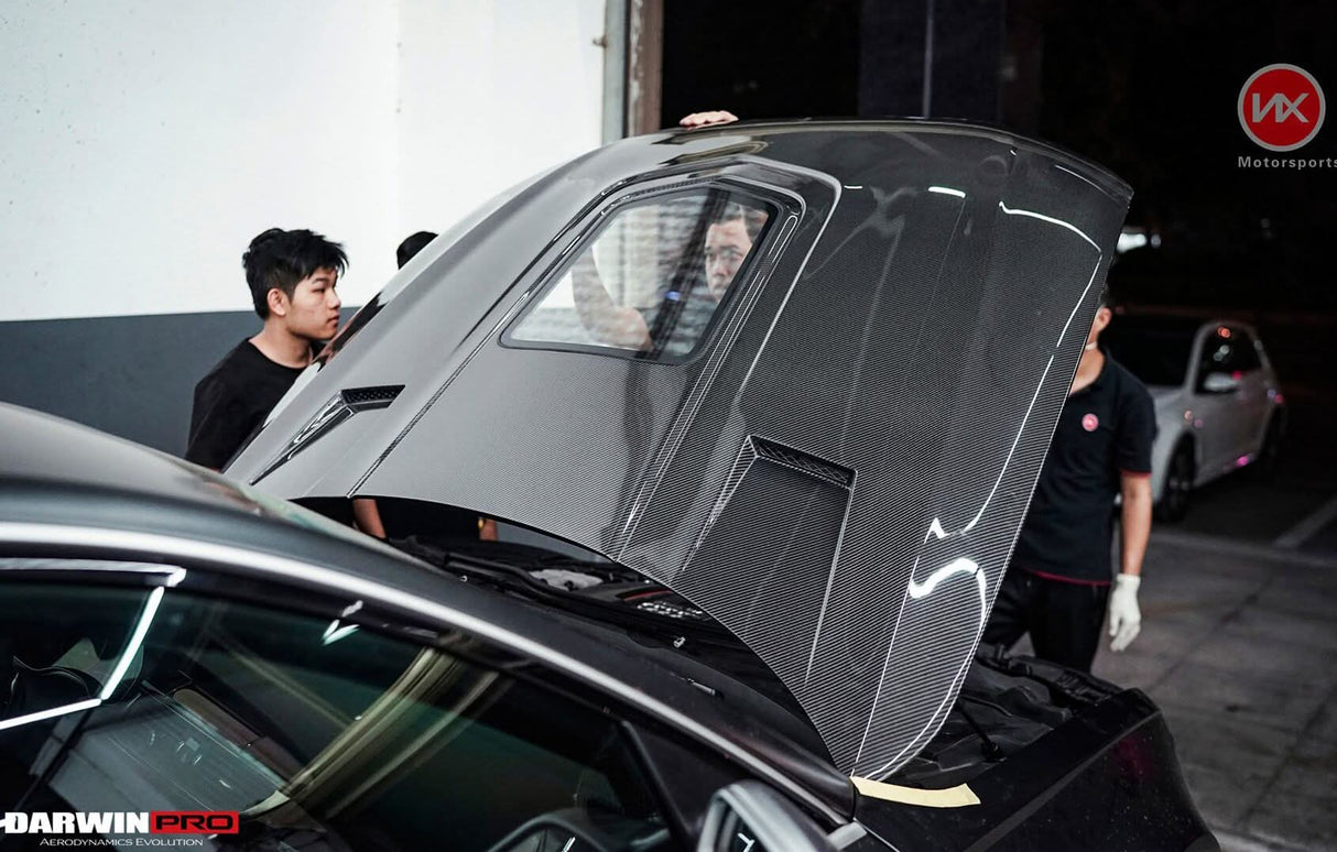 2013-2018 Audi A6 S6 RS6 Carbon Fiber Hood DarwinPRO (BKSS)