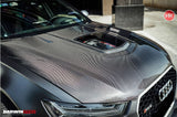 2013-2018 Audi A6 S6 RS6 Carbon Fiber Hood DarwinPRO (BKSS)