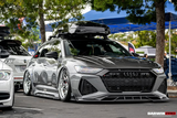 2019-UP Audi RS6 Avant C8 | RS7 Quattro Carbon Fiber Front Lip - DarwinPRO (iMP Design)