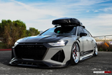 2019-UP Audi RS6 Avant C8 | RS7 Quattro Carbon Fiber Front Lip - DarwinPRO (iMP Design)