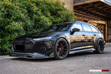2019-UP Audi RS6 Avant C8 | RS7 Quattro Carbon Fiber Front Lip - DarwinPRO (iMP Design)