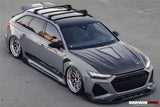 DarwinPRO 2019-UP Audi RS6 Avant C8 & RS7 Quattro IMP Performance Side Skirts Under Board