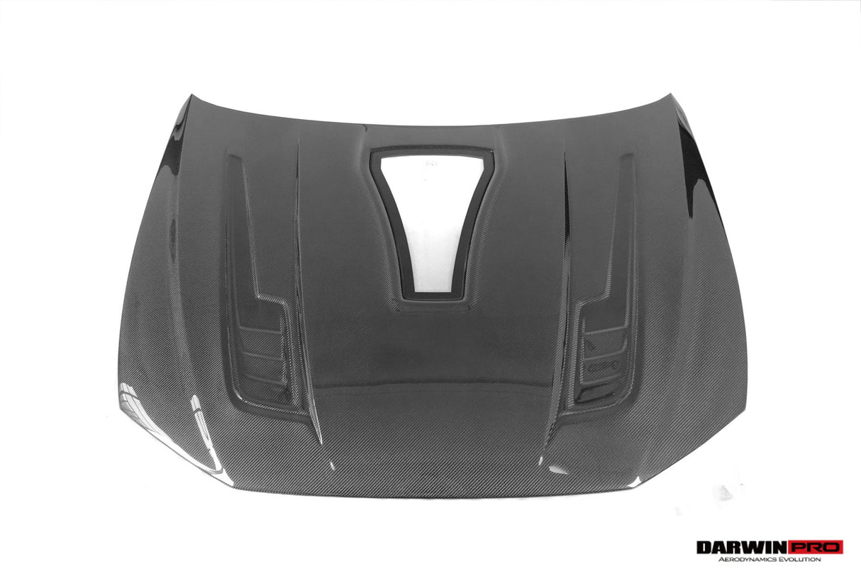 DarwinPRO 2019-UP Audi RS6 Avant C8 IMP Performance Partial Carbon Fiber Hood