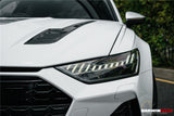 DarwinPRO 2019-UP Audi RS6 Avant C8 IMP Performance Partial Carbon Fiber Hood