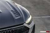 DarwinPRO 2019-UP Audi RS6 Avant C8 IMP Performance Partial Carbon Fiber Hood