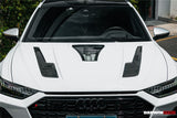 DarwinPRO 2019-UP Audi RS6 Avant C8 IMP Performance Partial Carbon Fiber Hood