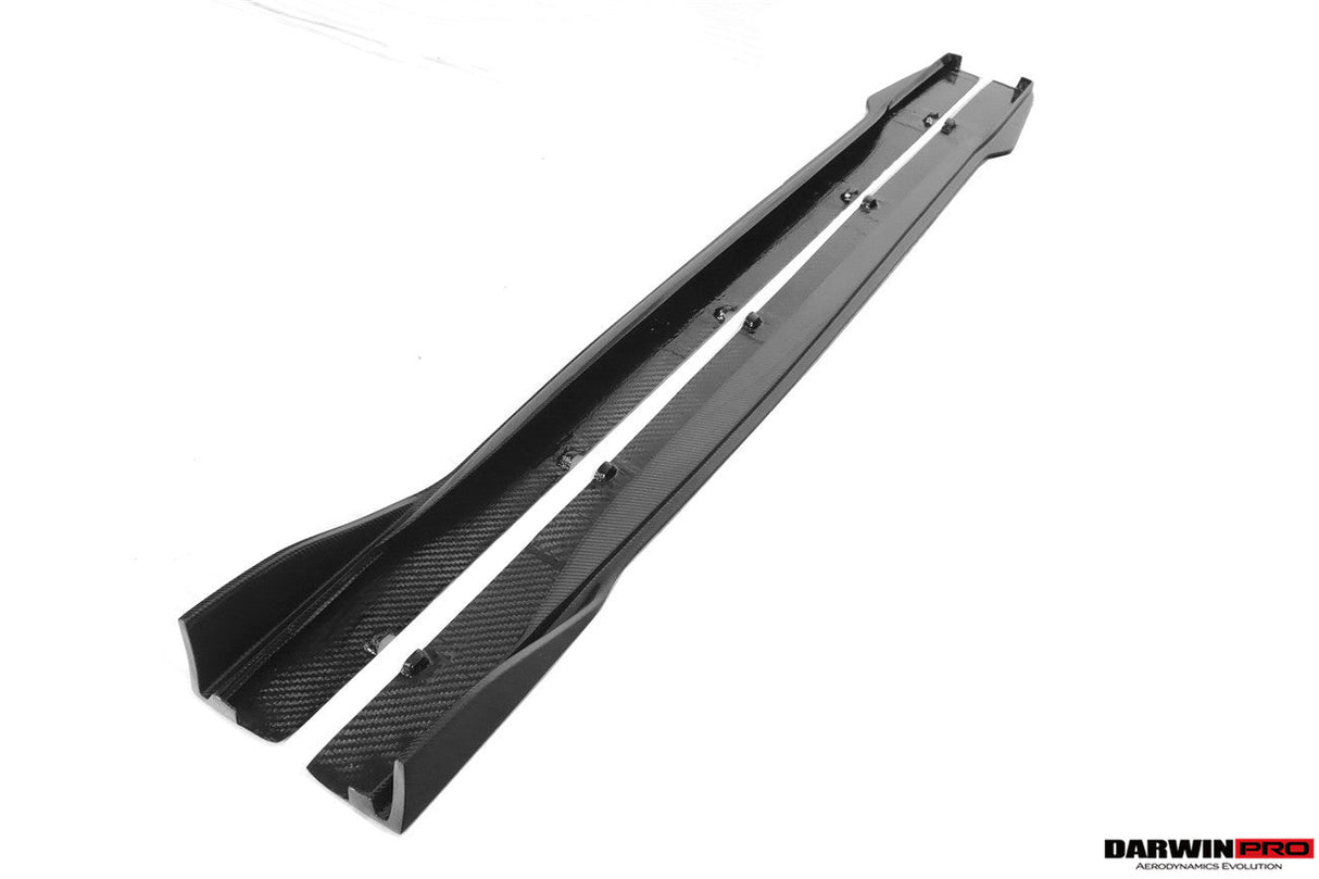 DarwinPRO 2019-UP Audi RS6 Avant C8 & RS7 Quattro IMP Performance Side Skirts Under Board