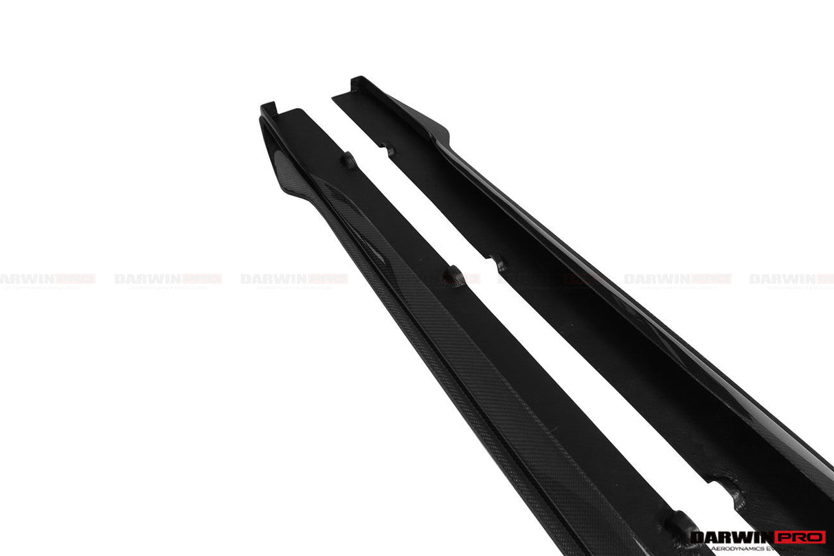 DarwinPRO 2019-UP Audi RS6 Avant C8 & RS7 Quattro IMP Performance Side Skirts Under Board